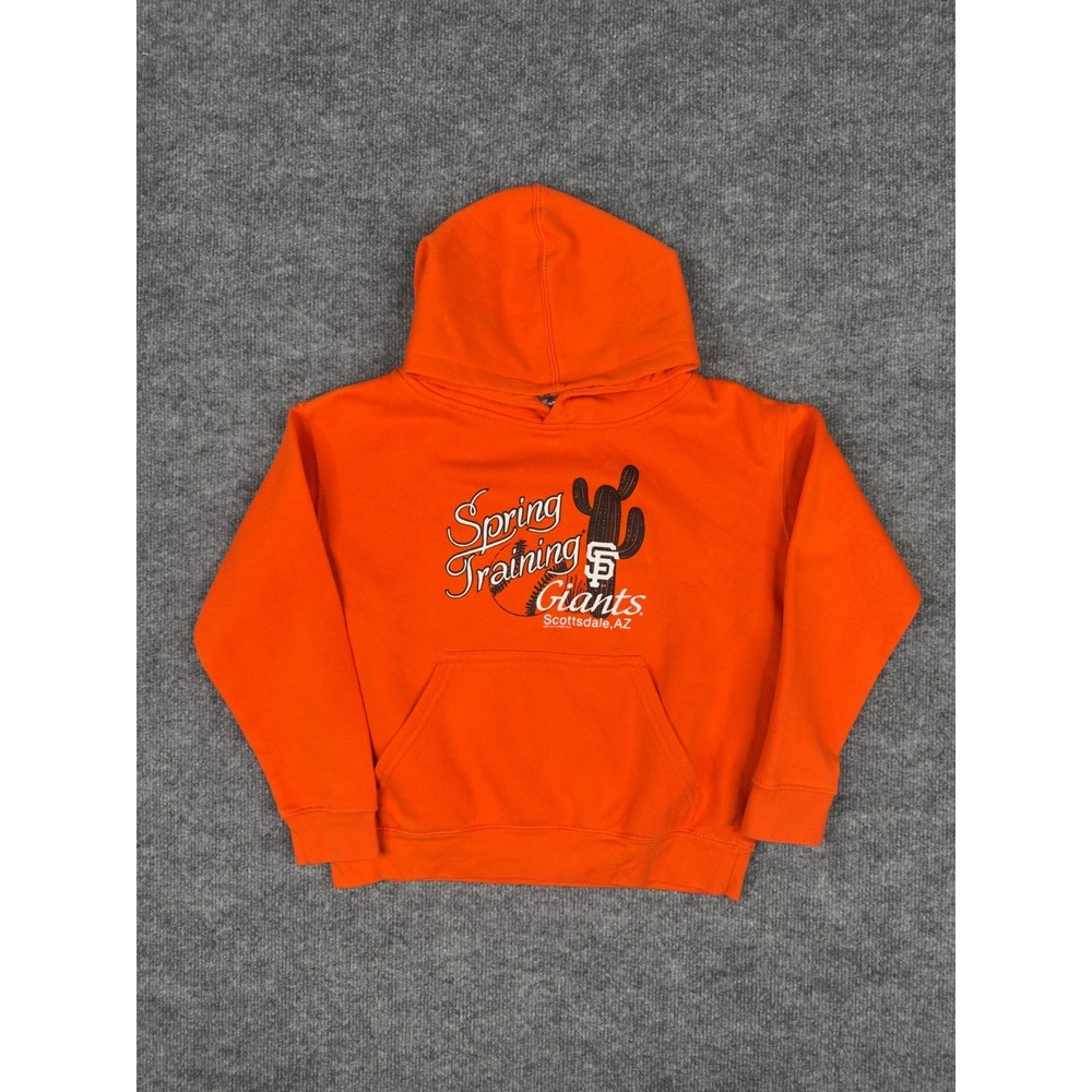 SF Giants Spring Training Scottsdale Youth‎ Hoodie Orange Soft As A Grape M